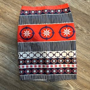 NEW Boden Floral Ring Embroidered Pencil Skirt